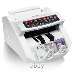 Professional Money Counting Machine Bank Fast Currency Cash Bill Note Counter UK