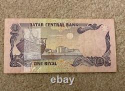 REPLACEMENT Qatar banknote 1996 unique replacement
