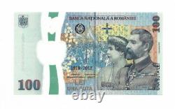 ROMANIA 100 lei 2018 UNC Polymer Banknote FOLDER anniversary Great UNION Unire R
