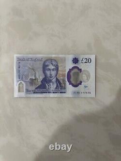 Rare £20 Gbp Banknot