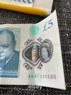 Rare 5 pound note