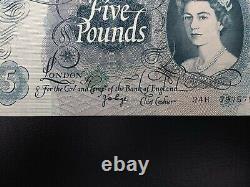 Rare Bank Of England Five Pounds J B Page Last Series £5 B324