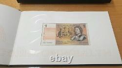 Rare Collector Edition 1991 25th Anniversary of Decimal Currency Banknote Set