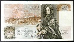 Real bank of england money currency fifty £50 pound banknotes 1981 1988