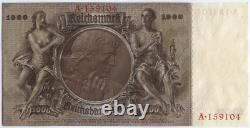 Reichsbanknote 1000 Reichsmark vom 22.02.1936, Karl Friedrich Schinkel, UNC