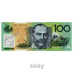 Reserve Bank of Australia Two Generations $100 Uncirulated Banknote Pair Folder
