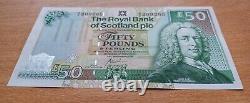 Royal bank of Scotland 50 pounds Lord Ilay banknote issued 2005 Exellent cond