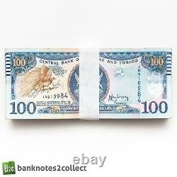 TRINIDAD & TOBAGO 20 x 100 Trinidad & Tobago Dollar Banknotes