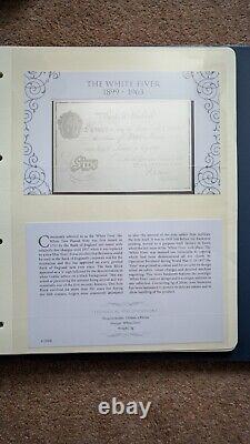 The Historic Silver Bank Note Collection Silver Bank Notes in Folder + COA