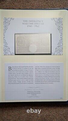 The Historic Silver Bank Note Collection Silver Bank Notes in Folder + COA