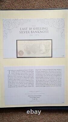 The Historic Silver Bank Note Collection Silver Bank Notes in Folder + COA