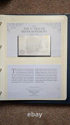 The Historic Silver Bank Note Collection Silver Bank Notes in Folder + COA