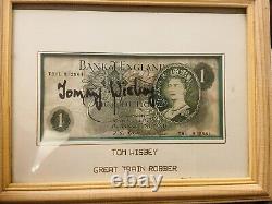 Tommy Wisbey Signed Banknote Rare