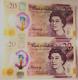 Two £20 banknotes Prefix AK63 &AK68 with same number's 660076