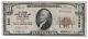 U. S. (Lebanon, OH) Series of 1929 $10.00 National Currency Banknote