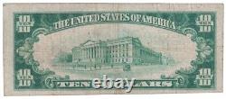 U. S. (Lebanon, OH) Series of 1929 $10.00 National Currency Banknote