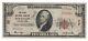 U. S. (Scranton, PA) Series of 1929 $10.00 National Currency Banknote