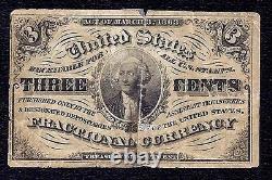 USA 3 cents 1863 3th issue P-105