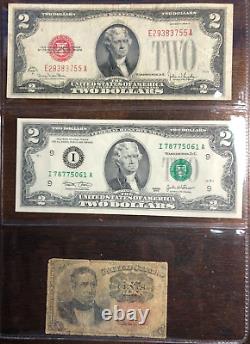 United States Banknote Collection in Dansco Album