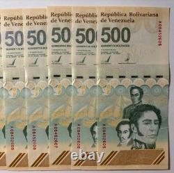 VENEZUELA 500 DIGITALES 2024 New 500 Million Bolivar Series 5 Pcs