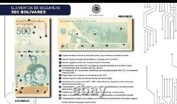 VENEZUELA 500 DIGITALES 2024 New 500 Million Bolivar Series 5 Pcs