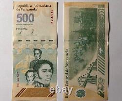 VENEZUELA 500 DIGITALES 2024 New 500 Million Bolivar Series 5 Pcs