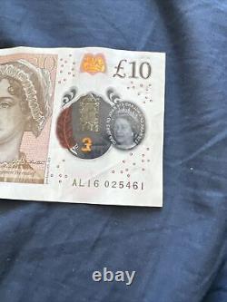 VERY Very Rare 10£ Note A