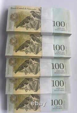 Venezuela 100000 Bolivar Fuerte 2017 P 100 NEW X 500 PCS