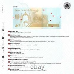 Venezuela Bolivares 2020 1,000,000 New Unc. Pack of 100 Commemorative Banknote