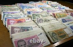 Yugoslavia LOT 5000+ Banknotes Dinara 40+ different HYPERINFLATION 70s-90s VG-XF