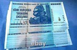 ZIMBABWE $100 Trillion, P91, Banknote Bundle UNC