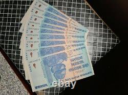 Zimbabwe 100 Trillion 2008 P 91 Series AA Uncirculated Banknote E29