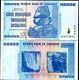 Zimbabwe 100 Trillion Dollars 2008 P 91 Aa Banknote Uncirculated Unc