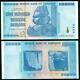 Zimbabwe 100 Trillion Dollars Banknote 1 Piece Genuine UNC Uncirculated AA+ 2008